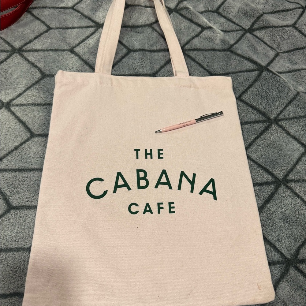 The Beverly Hills Hotel Canvas Tote Bag and Pen